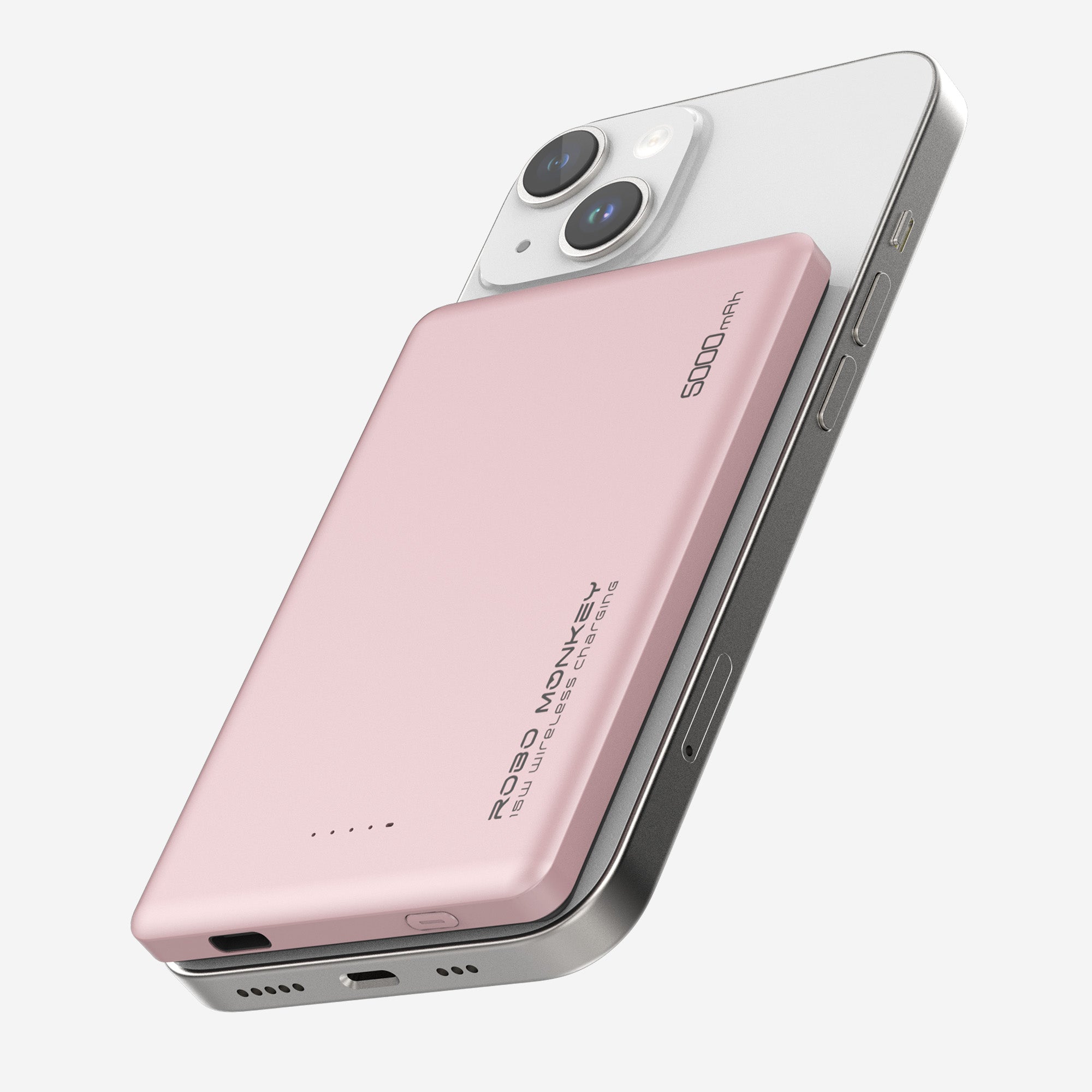 Robo Monkey Magsnap 20W Ultra-thin Fast Charging Magnetic Wireless Charging Power Bank 5000mAh